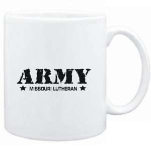  Mug White  ARMY Missouri Lutheran  Religions