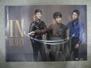 JYJ / IN HEAVEN NEW LIMITED EDITION OFFICAIL POSTER TVXQ  