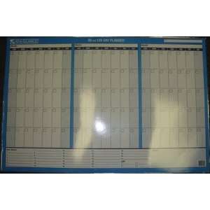 AT A GLANCE Recycled 90/120 Day Undated Horizontal Erasable Wall 