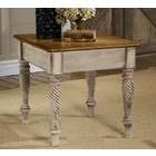Hillsdale Wilshire Antique White Finish Occasional End Table