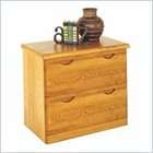   Modular Real Oak Wood Veneer Three Drawer Mobile File Cabinet
