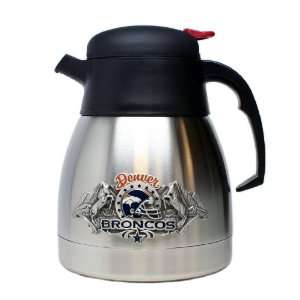 Denver Broncos 1 Liter Coffee Carafe   NFL Football Fan Shop Sports 