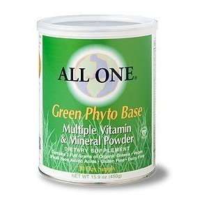  All One Multiple Vitamins & Minerals   Green Phyto Base 15 