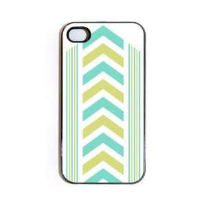   Modern Design Chevron 19 Teal and Green Cell Phones & Accessories