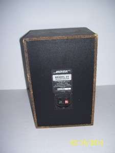 Bose Model 21 Bookshelf Speaker Free Shipping  