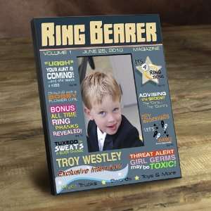  Baby Keepsake: Personalized Ring Bearer Magazine Frame 