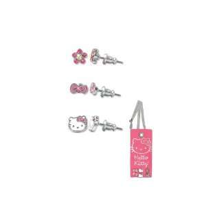 Hello Kitty Trio Earring Studs Toys & Games