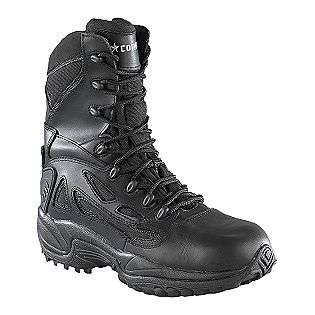 Mens Boots Tactical Leather Waterproof Black C8877 Wide Avail 