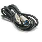 SF Cable 10ft XLR 3P Male 1/4 Mono Microphone Cable