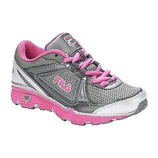 Youth Girls DLS Circuit   Gray/Pink  Fila Shoes Kids Girls 