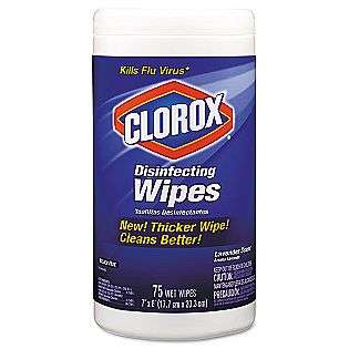 Lavendar Disinfectant Cloth Wipes, 75/Canister  Clorox Computers 