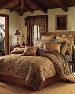 YOSEMITE 9 pc KING comforter set w/pillows by CROSCILL  