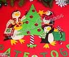   PEPPERMINT PENGUINS Felt Christmas Tree Skirt Kit   Debbie Mumm