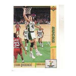  1991 92 Upper Deck #350 Frank Brickowski Sports 