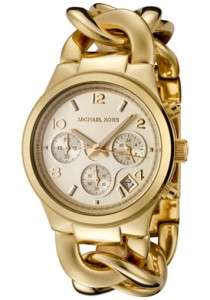 Michael Kors Chronograph Gold tone Ladies Watch MK3131  