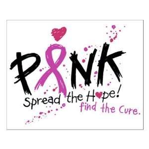  Small Poster Cancer Pink Ribbon Spread The Hope Find The 