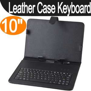 Leather Case Bag& USB Keyboard for 10 Tablet PC MID  
