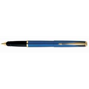  Parker Inflection Traquil Blue Medium Point Fountain Pen 