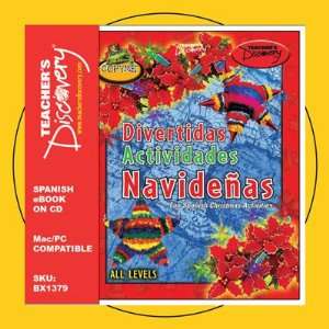    Spanish Christmas Activities Fun Book on Cd: Office Products