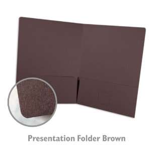  Presentation Folder Brown Folders   10/Box Office 