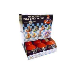 Mario Gacha Balls Pull Back Cars Case Pack 18  Toys & Games   