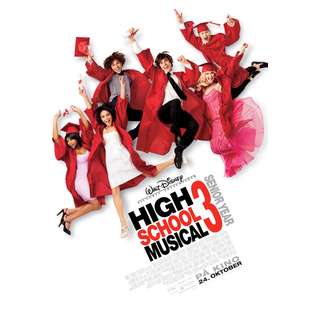Pop Culture Graphics High School Musical 3 Senior Year Poster Movie 
