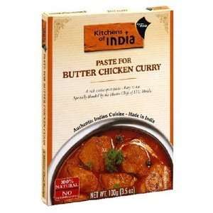 Kitchen Of India, Butter Chicken Curry Paste, 6/3.5 Oz  