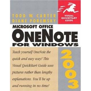 Microsoft Office OneNote 2003 for Windows by Todd W. Carter and Diane 