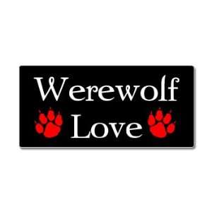  Werewolf Love   Werewolves   Window Bumper Sticker 