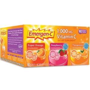  Emergen C Variety Flavor Pack   90 ct. Health & Personal 