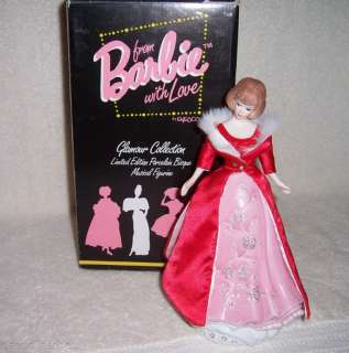 Enesco Porcelain Barbie Musical Figurine Magnificience 1965  
