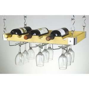  Concept Housewares 6 Bottle Hanging/Wall Wine Rack in 