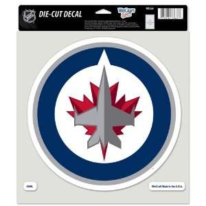  Winnipeg Jets 8x8 Die Cut Decal