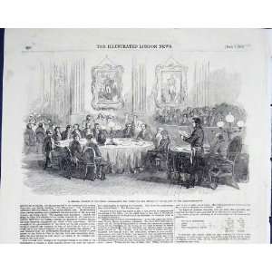   Berger Prefect Seine Election Votes Old Print 1852