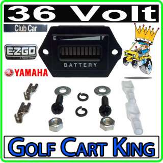   Golf Cart Digital LED Battery State of Charge Indicator Meter  