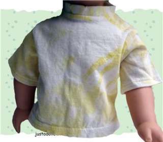 Doll Clothes Tie Dye T Shirt Fits American Girl & 18 Y  