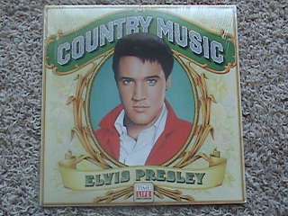 Sealed Elvis Presley LP, Country Music, Time Life,1981  