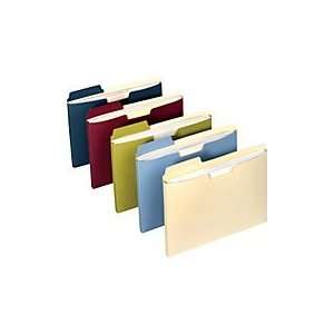  Staples® Expandable File Folder Pockets, Assorted Colors 