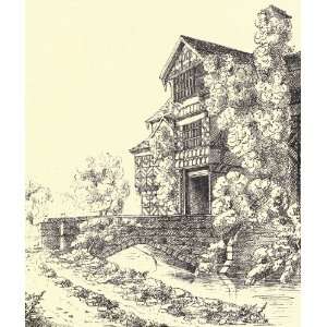   inch (20cm x 15cm) Print Old Moreton Hall Cheshire