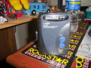 COBY Portable Cassette Player FM/AM CX D64  