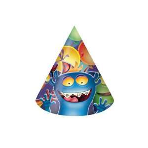  Monsters Childrens Birthday Party Hats: Toys & Games