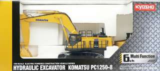 KYOSHO radio control EXCAVATOR KOMATSU PC1250 8 HG  