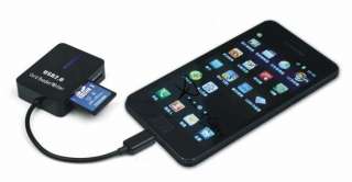 in 1 Micro USB OTG Card Reader For Samsung i9100 Galaxy S2 II i9220 