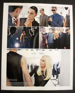 Rick Owens Donatella Versace Fall Fashion Show 2009 Photo Collage 1pg 