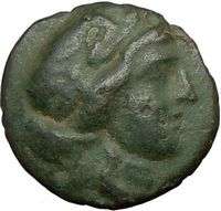THESSALIAN LEAGUE Larissa 196BC Authentic Ancient Greek Coin ATHENA 