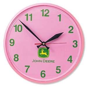  John Deere Pink Shop Clock