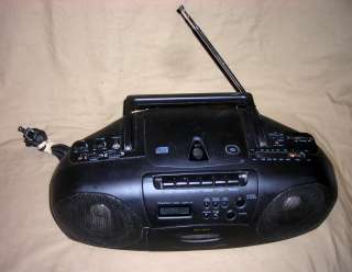 LENOXX SOUND BOOMBOX RADIO CASSETTE PLAYER with HANDLE  