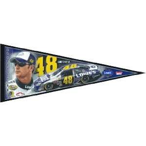  Jimmie Johnson Driver Racing Pennant: Sports & Outdoors