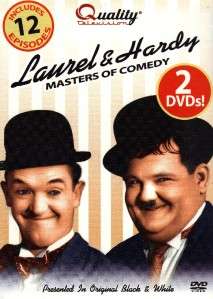   and OLIVER HARDY Masters of Comedy 12 TV Episodes 2 Disc DVD SET New