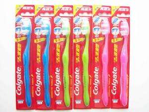 Colgate Bi Level head triple action toothbrushes  
